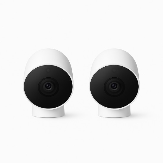 Google Nest Cam (Outdoor oder Indoor | mit Akku) 2 Stk.