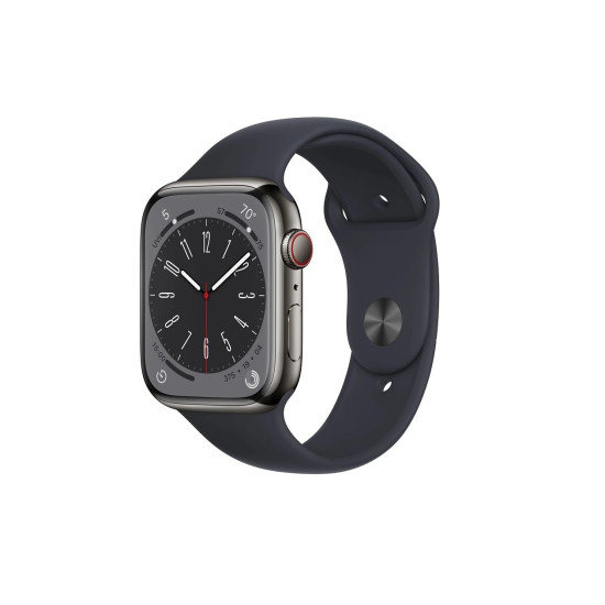 Apple Watch Series 8 41mm Edelstahl Sportarmband + Cellular
