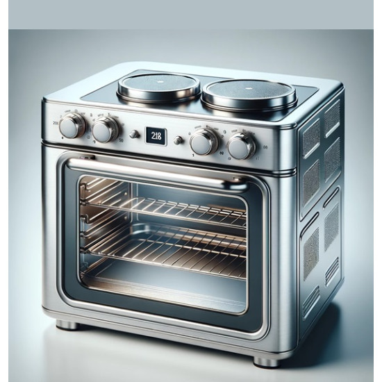 Minibackofen mit Kochplatte