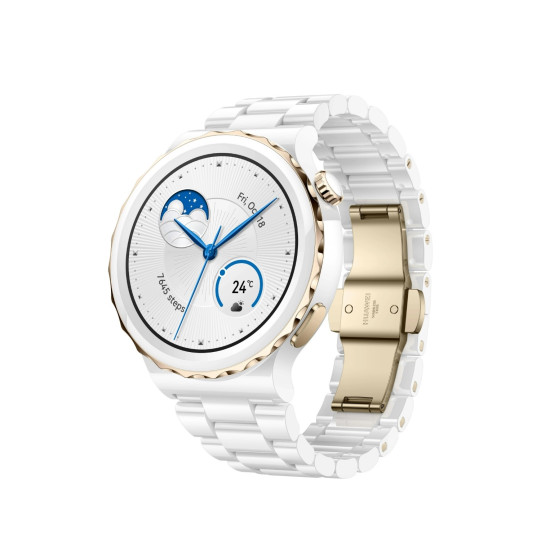 Huawei Watch GT 3 Pro Keramik 43mm Keramikarmband weiss