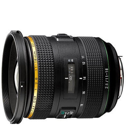Pentax HD DA 11-18mm F2.8 ED DC AW