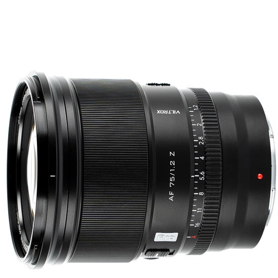 Objektiv AF 75 mm F/1.2 Pro Z DX mit Nikon Z-Mount